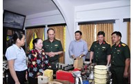 Trung tướng Nguyễn Văn Nam, Tư lệnh Bộ Tư lệnh TP tham quan các di tích lịch sử của lực lượng Biệt động Sài Gòn